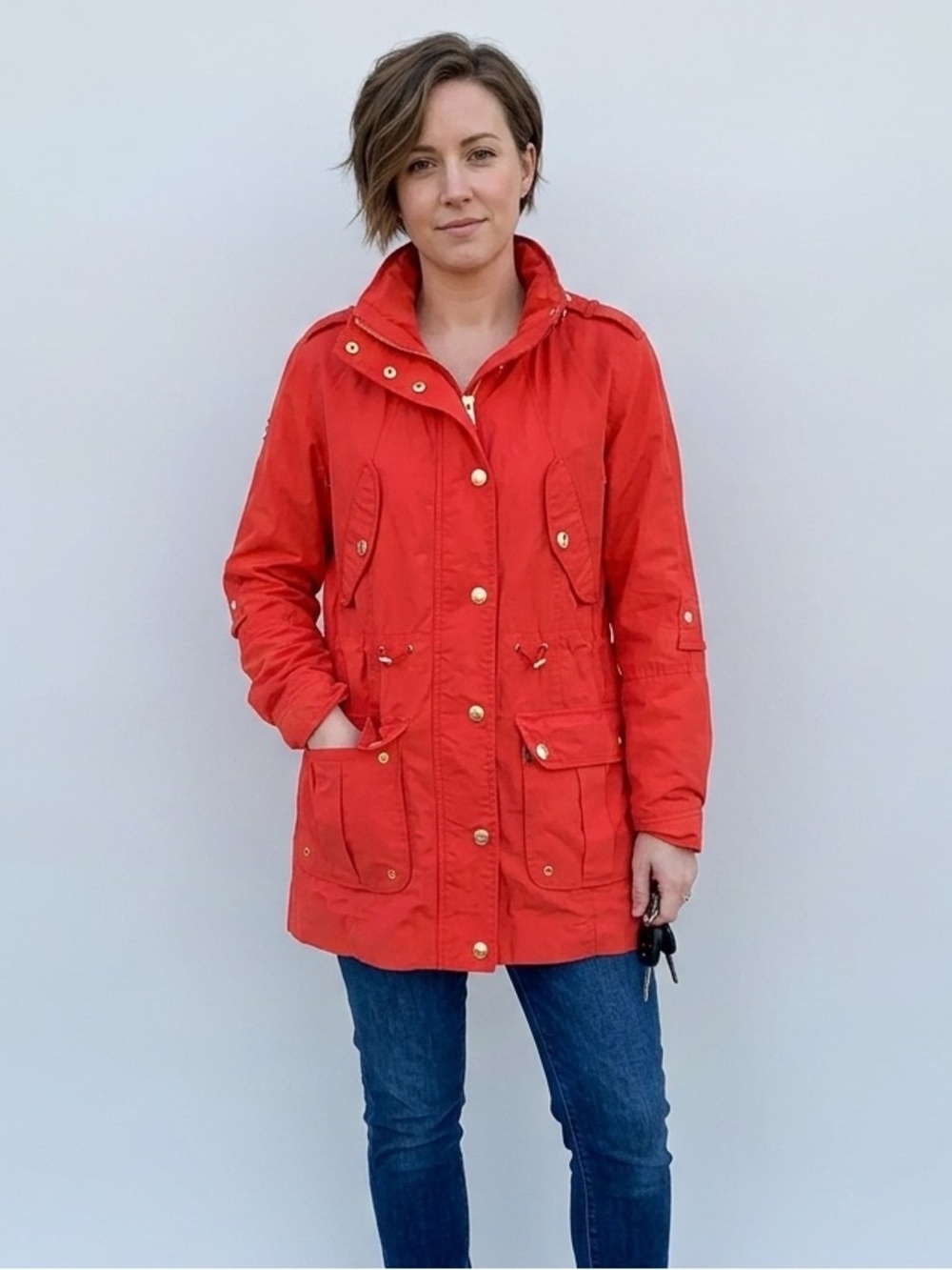 Point Zero Red Spring Jacket